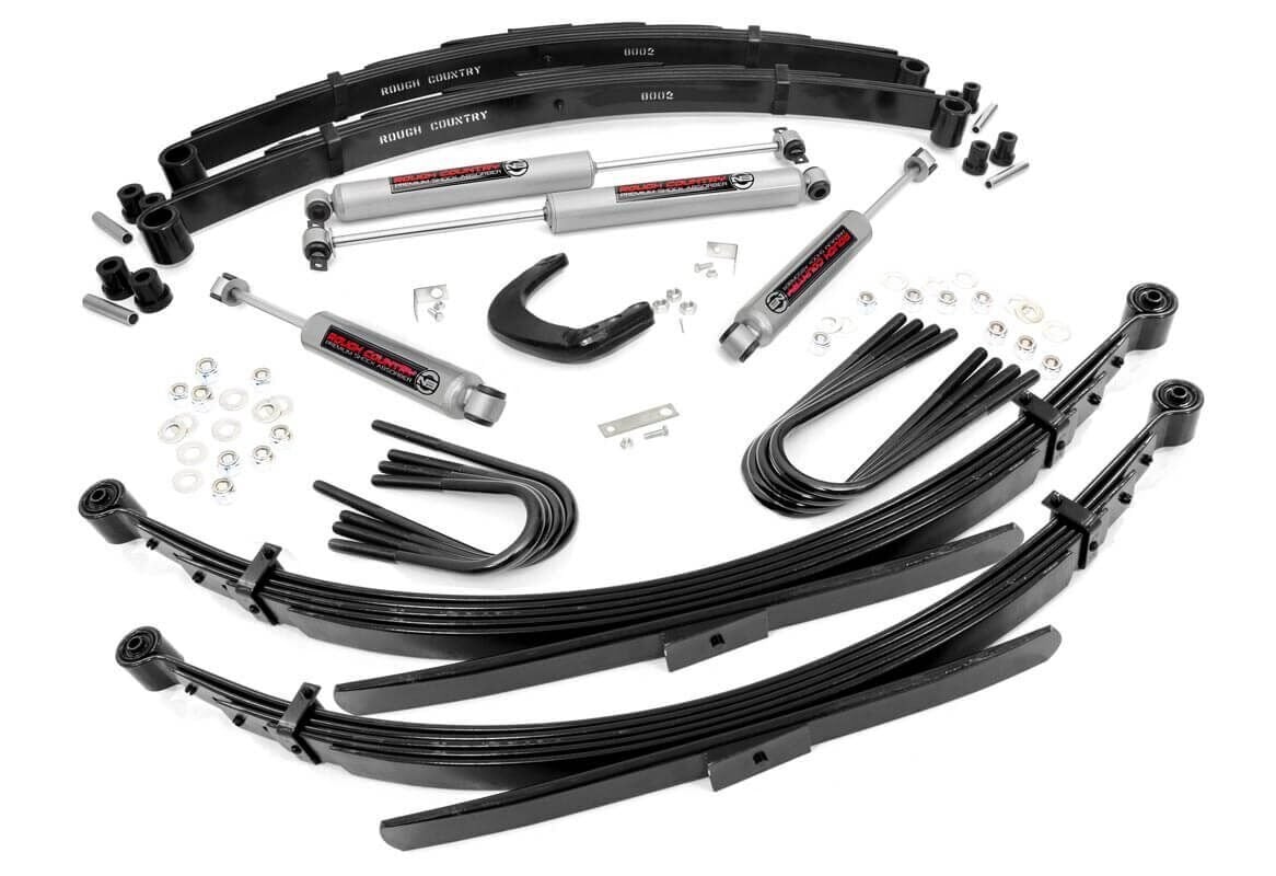 Rough Country 6 Inch Lift Kit | Rear Springs | Chevy/GMC 3/4-Ton Suburban/C25/K25 Truck (73-76)