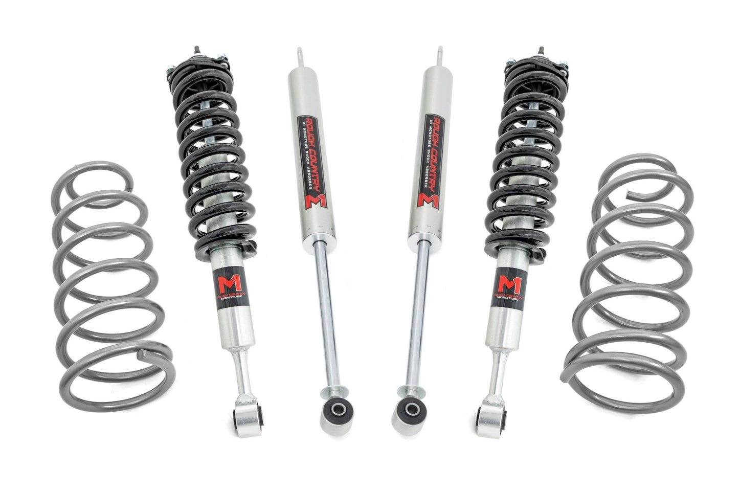Rough Country 3 Inch Lift Kit | RR Coils | M1 Struts/M1 | Toyota 4Runner 4WD (2010-2024)