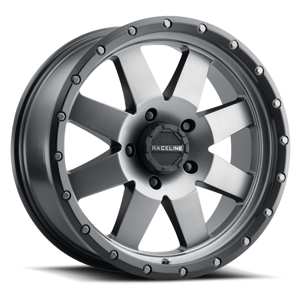 Raceline 935G Defender Gunmetal Wheel 18x9 6x139.7 -12mm (935G-89060-12)