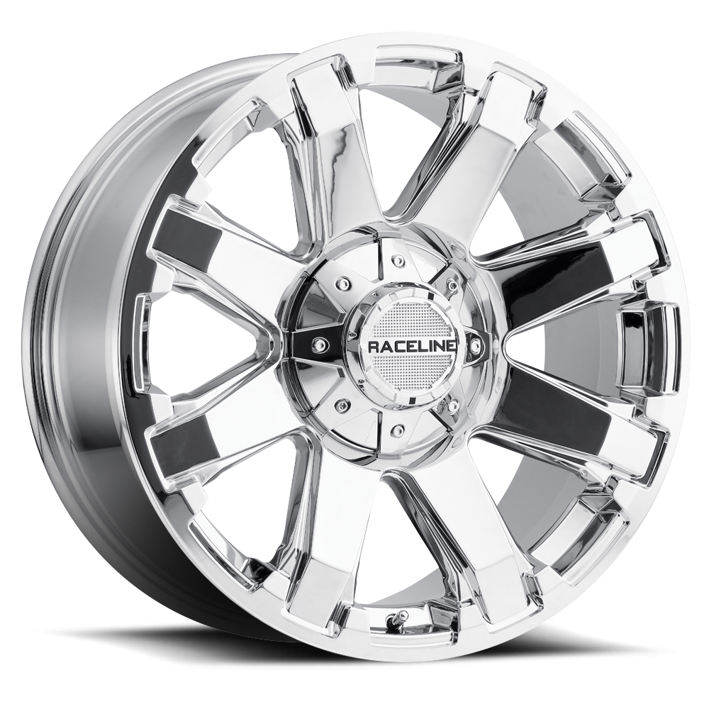 Raceline 936C Throttle Chrome Wheel 18x9 5x150/5x139.7 +18mm (936C-89052+18)