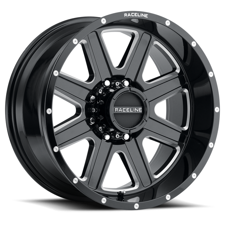 Raceline 940M Hostage Gloss Black Wheel 17x9 5x139.7 0mm (940M-79055-00)