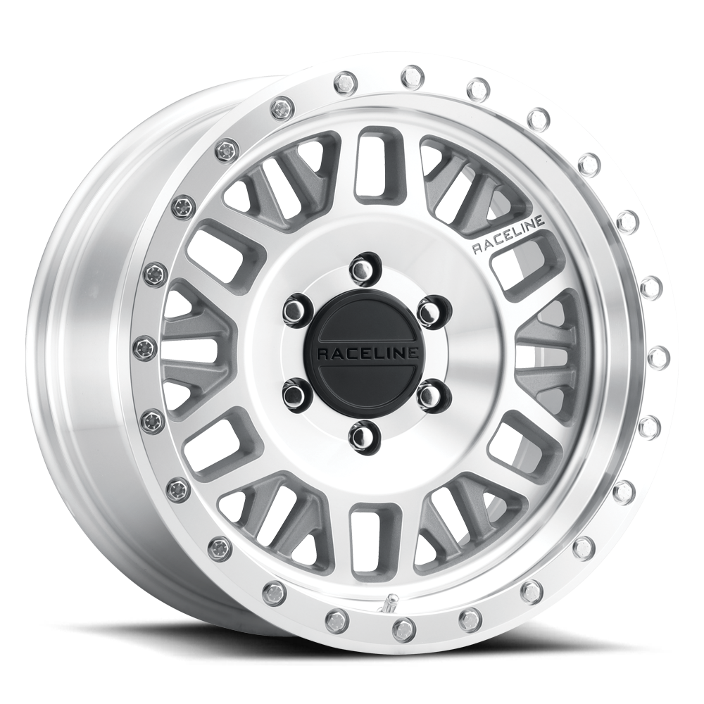 Raceline 951MC Ryno Machined Wheel 17x9 6x139.7 -12mm (951MC-79060-12)