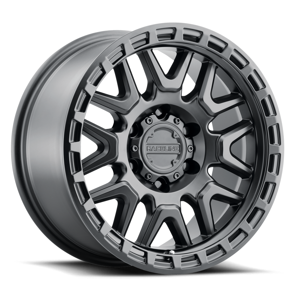 Raceline 953B Krank Black Wheel 17x9 5x127 -12mm (953B-79050-12)