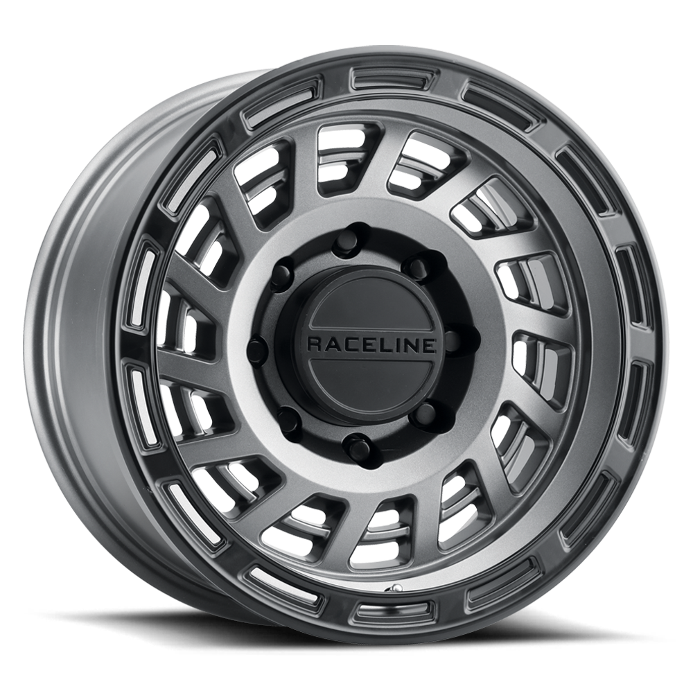Raceline 957GB Halo Gunmetal Wheel 17x9 6x139.7 -12mm (957GB-79060-12)
