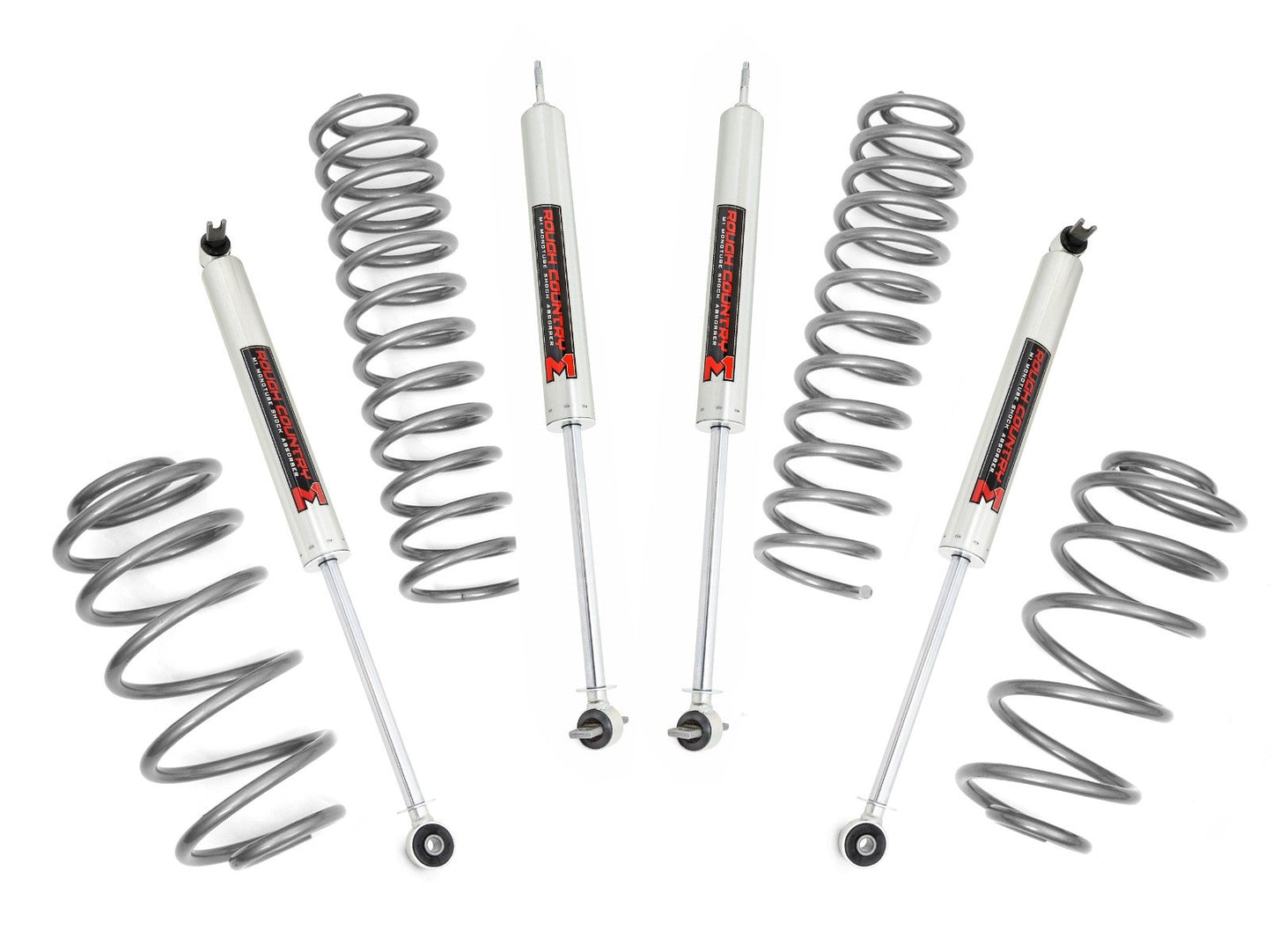 Rough Country 2.5 Inch Lift Kit | 6 Cyl | M1 | Jeep Wrangler TJ (97-06)/Wrangler Unlimited (04-06)