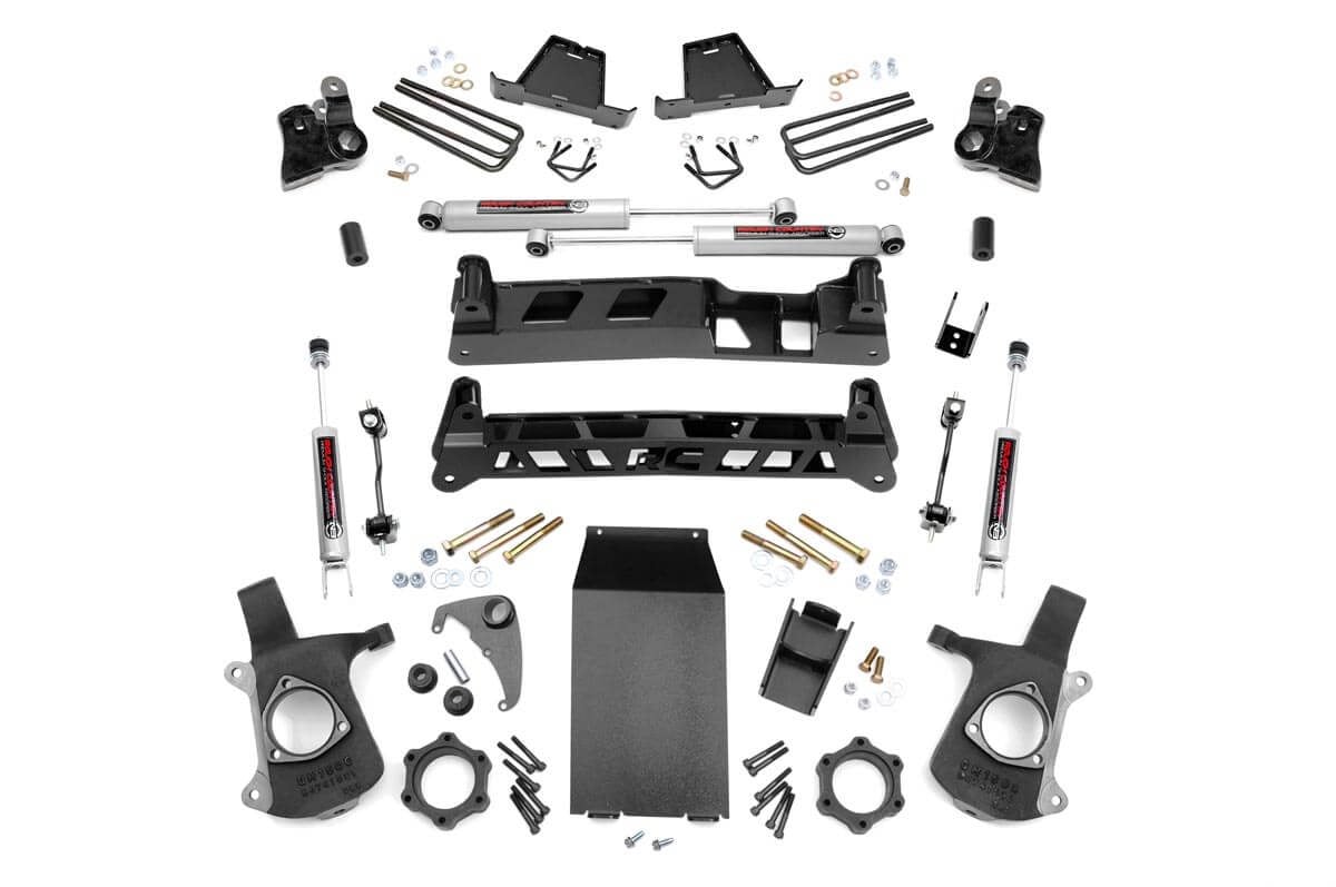 Rough Country 6 Inch Lift Kit | Chevy Silverado & GMC Sierra 1500 4WD (1999-2006 & Classic)