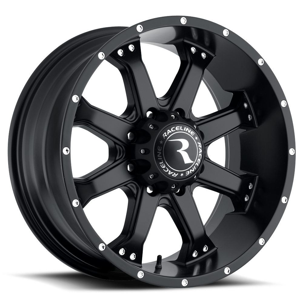Raceline 991B Assault Black Wheel 17x9 5x127 +18mm (991B-79050+18)