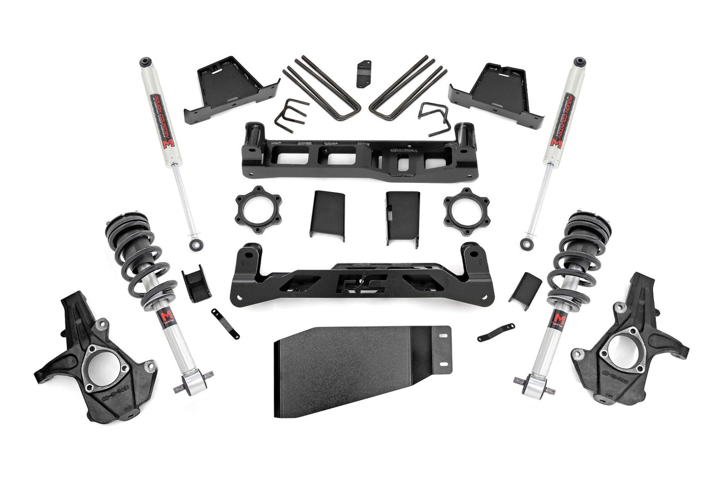 Rough Country 7.5 Inch Lift Kit | M1 Struts/M1 | Chevy/GMC 1500 (07-13)