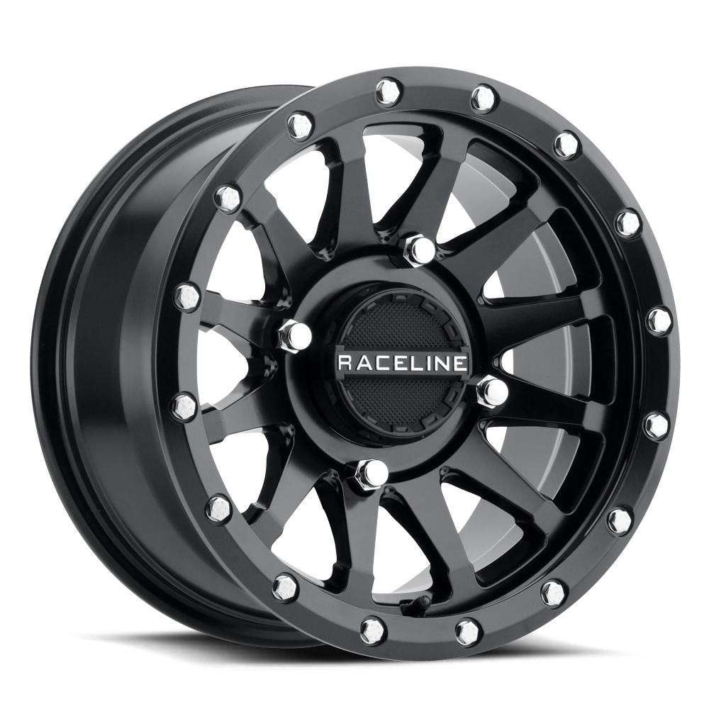Raceline A95B Trophy UTV Black Wheel 14x7 4x110 5+2 +10mm (A95B-47011+10)