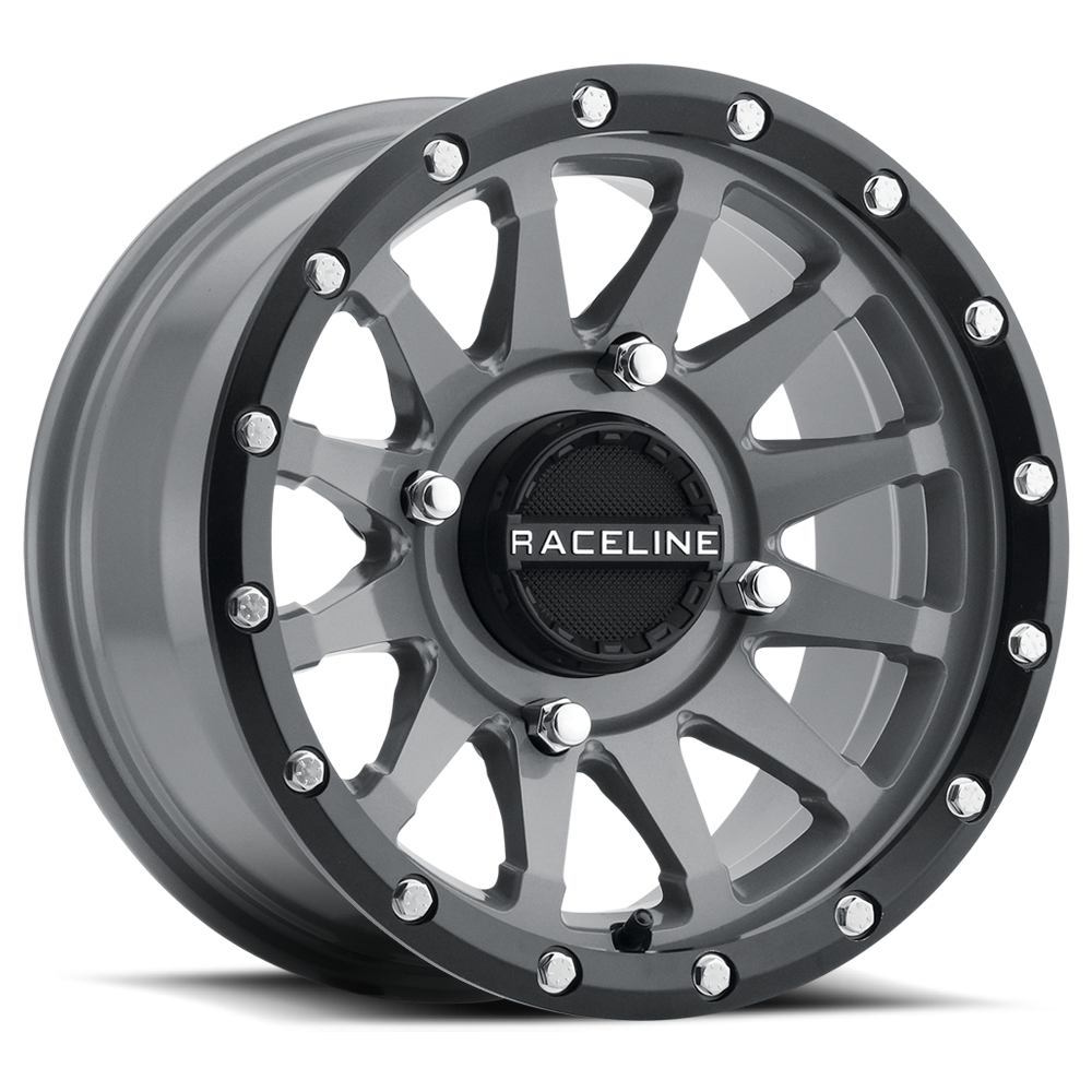 Raceline A95SG Trophy UTV Grey Wheel 14x7 4x137 5+2 +10mm (A95SG-47037+10)