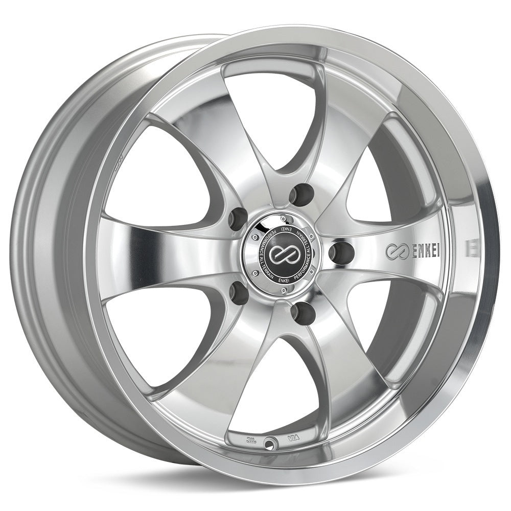 Enkei M6 Mirror Finish Wheel 17x8 5x127 +10mm (482-780-7310MF)