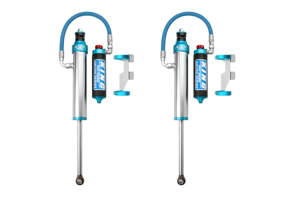 King 2.5 Rear RR Shocks w/Adjusters for 2007-2022 Toyota Tundra (25001-144A)