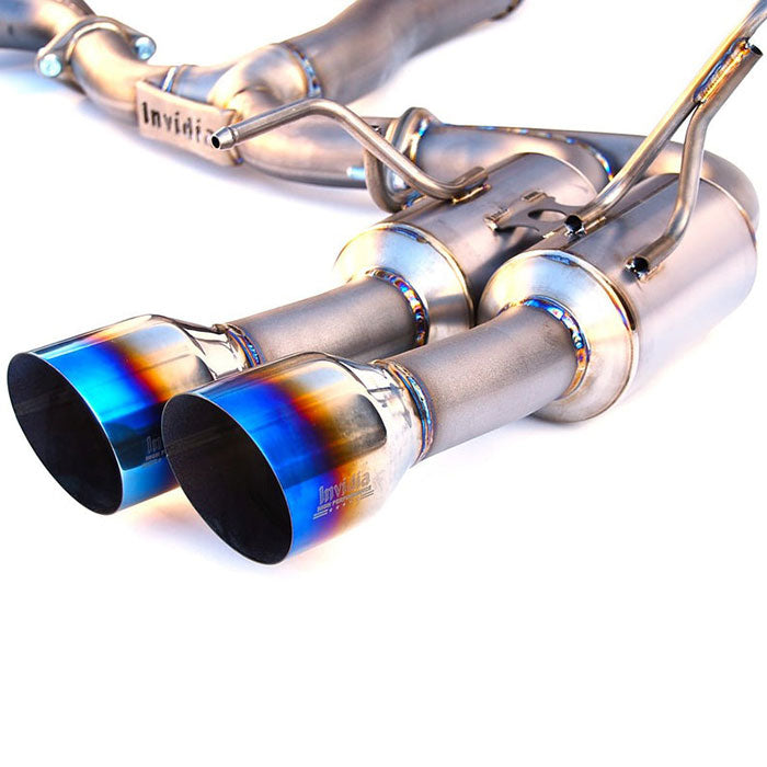 Invidia Gemini R400 Full Titanium Cat-Back Exhaust for 2015-2021 Subaru WRX STI (HS15STI5TG4ST)