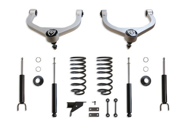Maxtrac 2"/4" Lowering Kit w/ Camber Arms for 2019-2025 RAM 1500 6-Lug (K332724A)