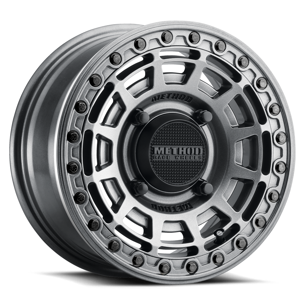 Method Race Wheels MR415 UTV Beadlock Graphite 15x7 5x4.5 +38mm (MR415570121252B)