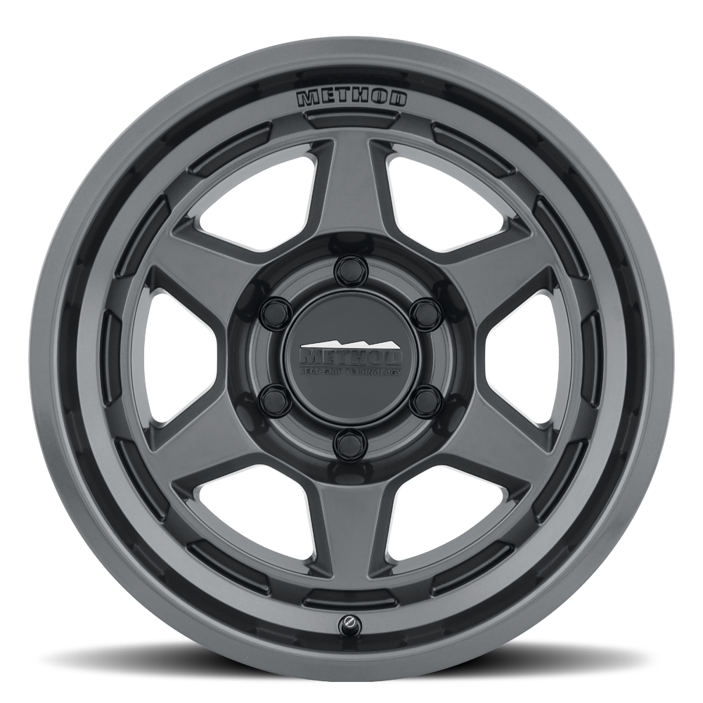 Method Race Wheels MR708 Bead Grip Titanium 18x9 6x5.5 +12mm (MR70889060812)