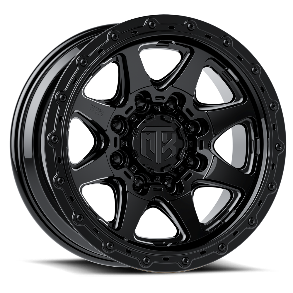 MTX SPITFIRE 8 GLOSS BLACK 20X10 8X180 -18mm (X300GB-21088-18)