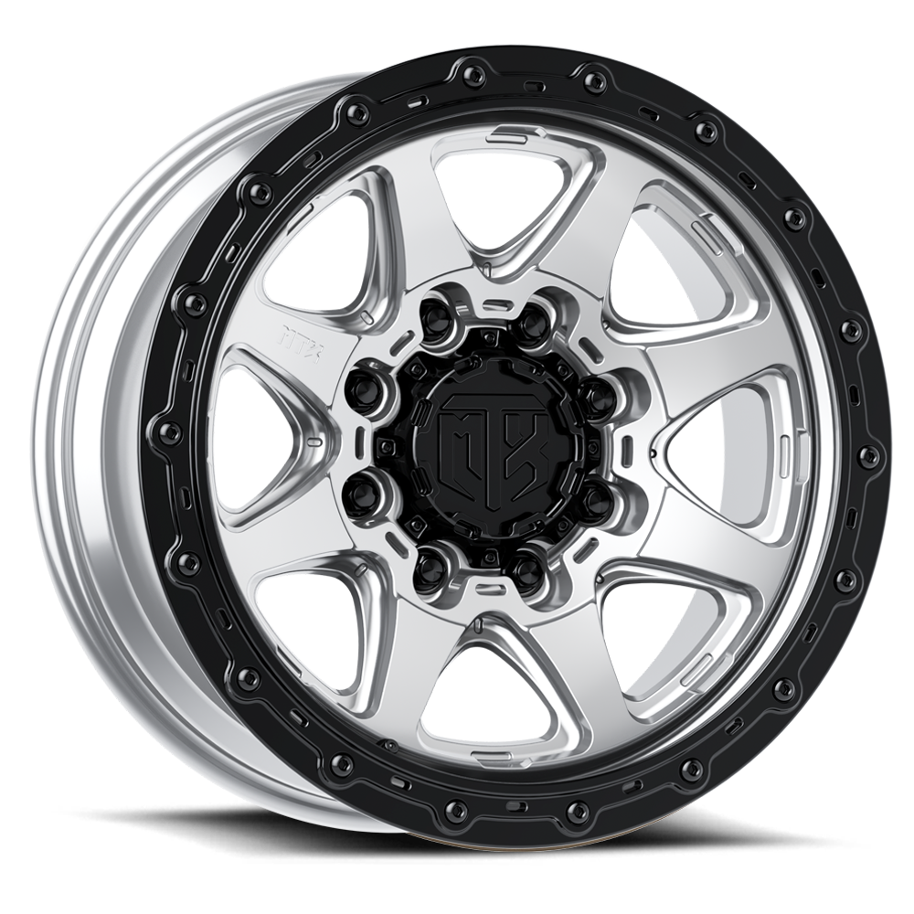 MTX SPITFIRE 8 MACHINED W/ BLACK RING 20X9 8X170 +19mm (X300MB-29081+19)