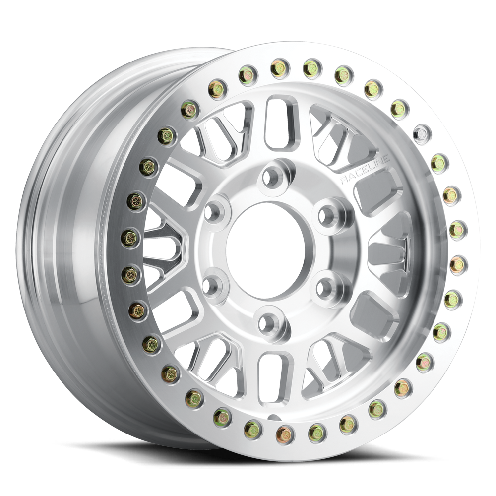 Raceline RT951F Forged Ryno Beadlock Machined Wheel NC 17x9 8x180 -12mm (RT951F-79088-12)