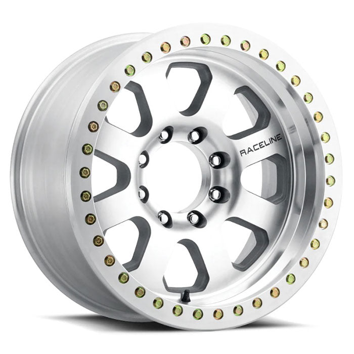 Raceline RT260M Avenger Beadlock Machined Wheel 20x10 6x5.5 -38mm/4"BS (RT260M-201060-D-38)
