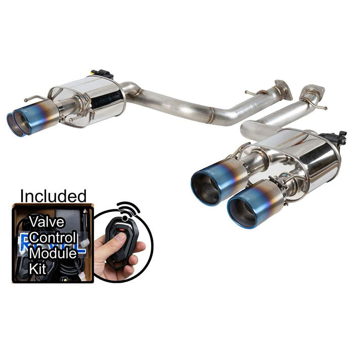 Revel Medallion Touring Premier Titanium Tips Exhaust for 2021-2025 Lexus IS 500 (T71180T)