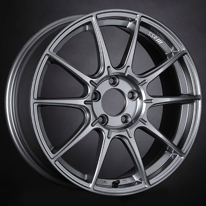 SSR GTX01 Dark Silver Wheel 18x7.5 5x100 +48mm (XA18750+4805CDK)