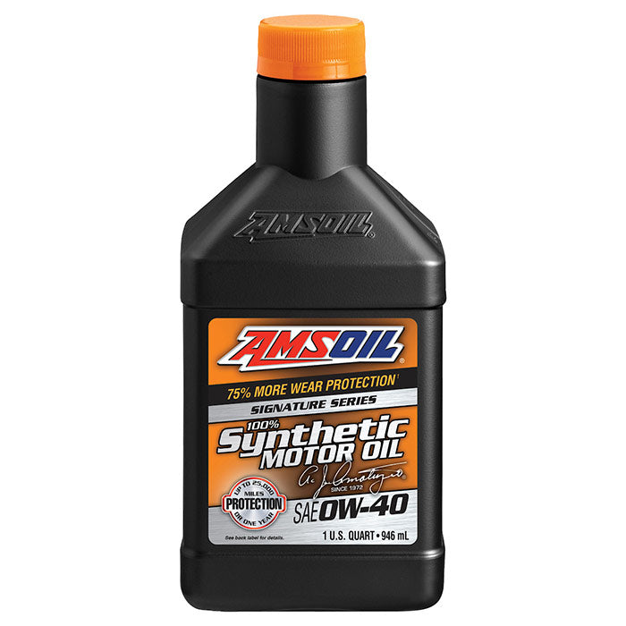 Amsoil Signature Series 0W-40 Synthetic Motor Oil – LSD Motorsports