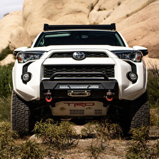 Body Armor 4x4 Hiline Front Winch Bumper for 2014-2023 Toyota 4Runner