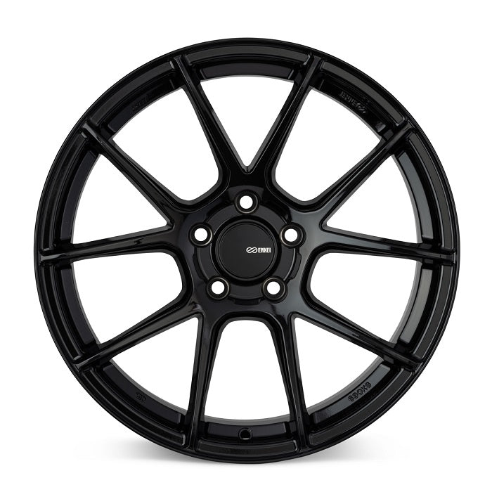 Enkei TS-V Black Wheel 18x8.5 5x114.3 +38mm (522-885-6538BK)