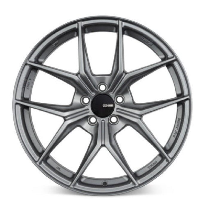 Enkei TSR-X Storm Gray Wheel 18x8 5x112 +45mm (529-880-4445GR)