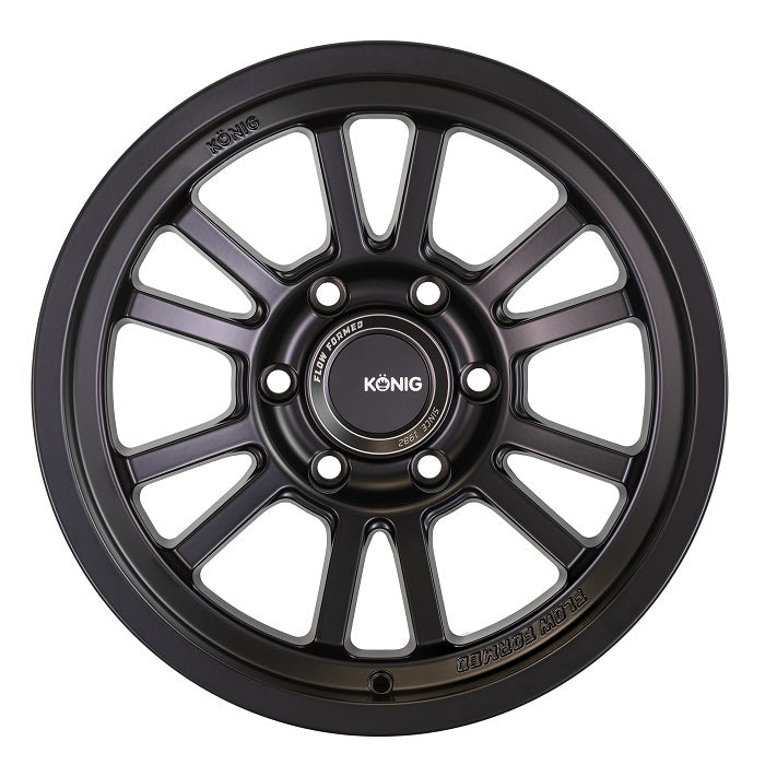 KONIG HT1 18x9 6x139.7 ET0 MATTE BLACK