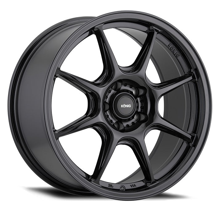 Konig Lockout Wheel 18x8.5 5x120 ET35 Black (LK88520355) – LSD