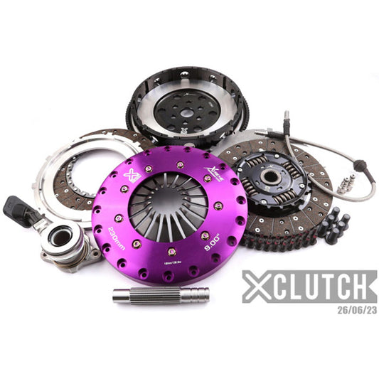 XClutch Twin Sprung Organic Clutch Kit for 2013-2018 Ford Focus (XKFD23659-2A)