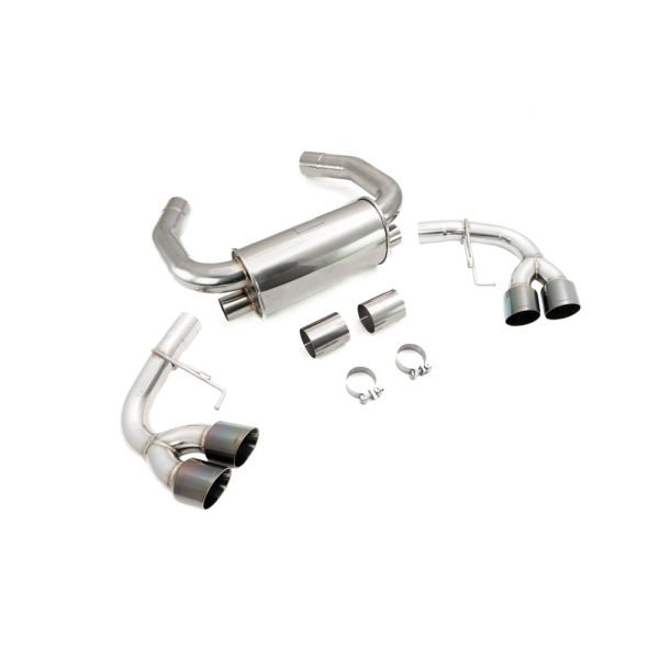 Megan Axle Back Exhaust for 2017+ BMW M5 F90 Black Tip (MR-ABE-BF90-BC)