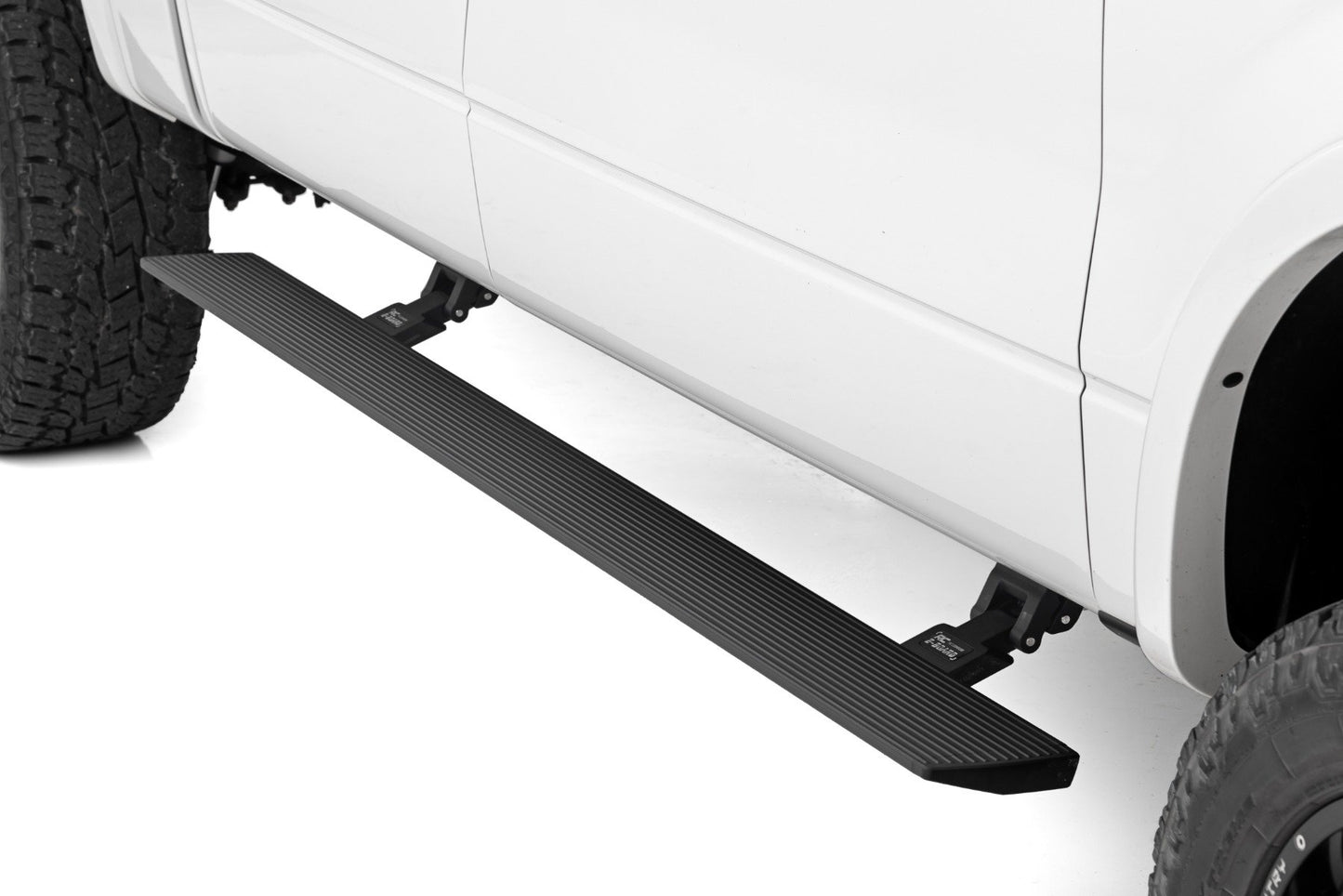 Rough Country Power Running Boards | Dual Electric Motor | Crew Cab | Ford F-150 (09-14)