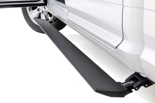 Rough Country Power Running Boards | Dual Electric Motor | Quad Cab | Ram 1500 2WD/4WD (2009-2018 & Classic)