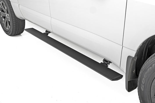 Rough Country Power Running Boards | Dual Electric Motor | Nissan Titan 2WD/4WD (2017-2024)