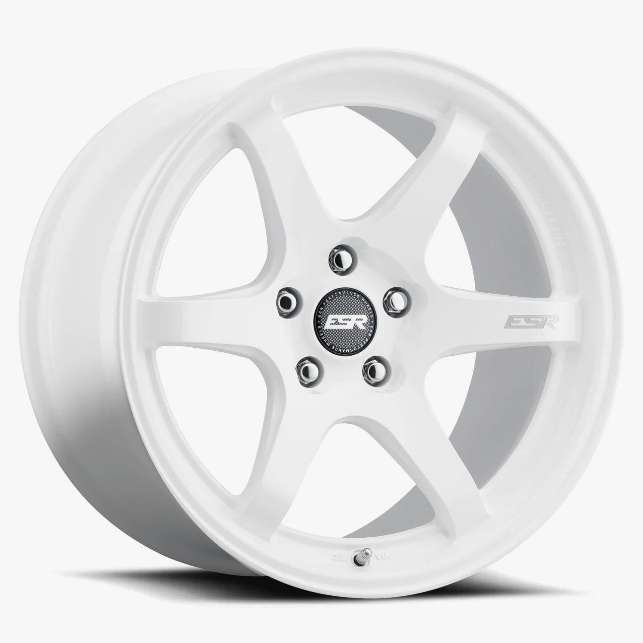 ESR APX6 18x10.5 5x108 +22 72.56 Gloss White (80551422 APX6WHT 5x108)