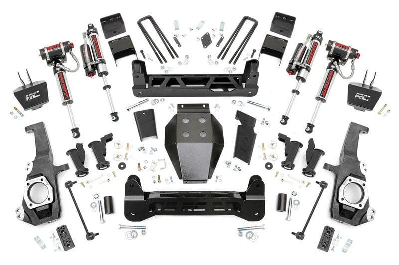 Rough Country 5 Inch Lift Kit | Torsion Drop | Vertex | Chevy/GMC 2500HD (20-23)