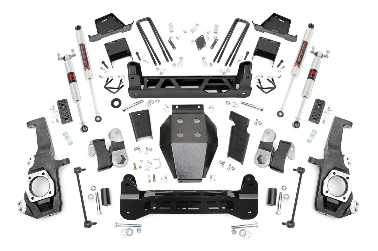 Rough Country 7 Inch Lift Kit | NTD | M1 | Chevy/GMC 2500HD 4WD (20-23)