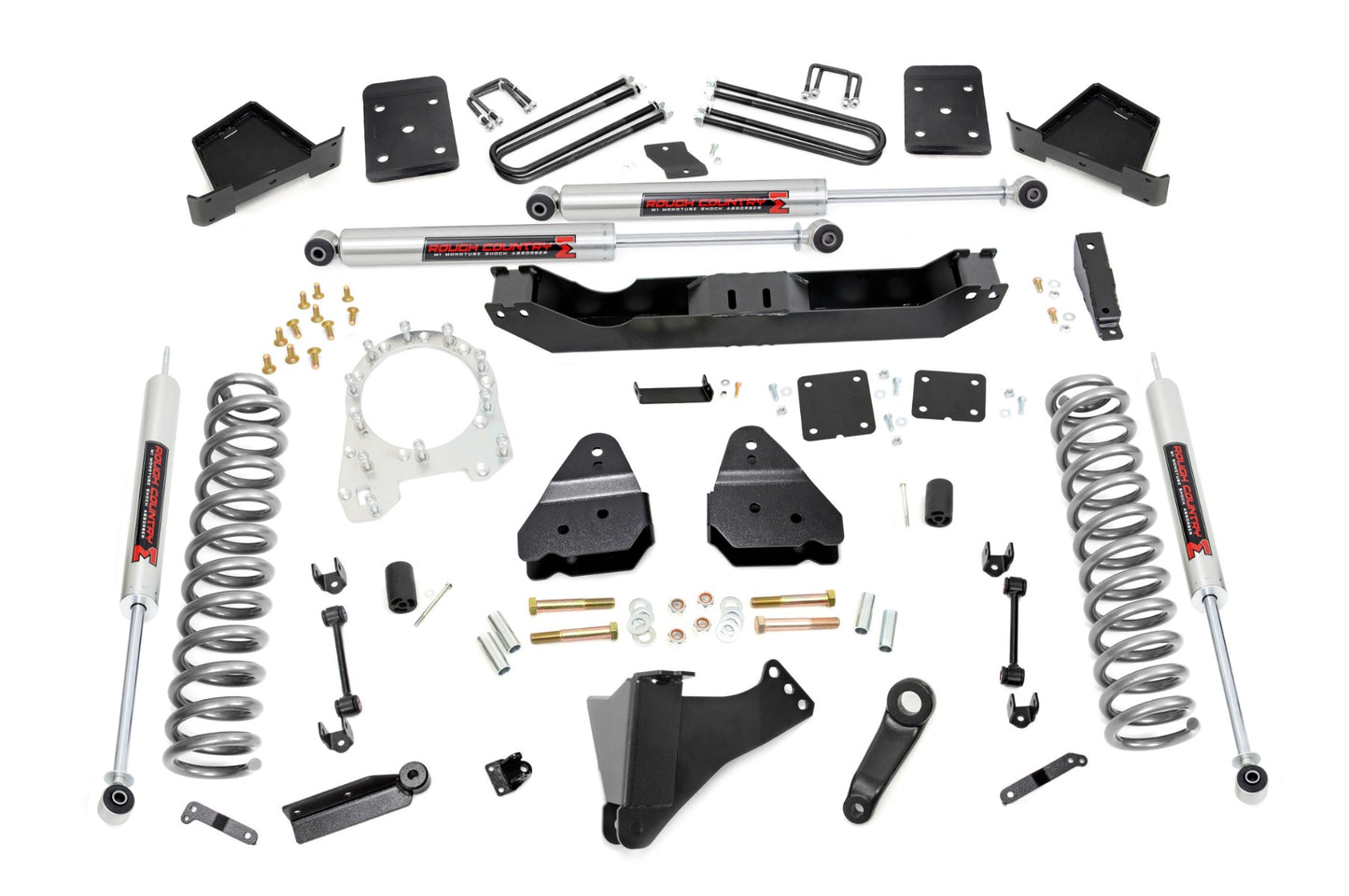 Rough Country 4.5 Inch Lift Kit | M1 Shocks | Ford F-250/F-350 Super Duty 4WD (2017-2022)