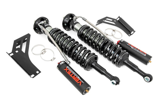 Rough Country Vertex 2.5 Remote Reservoir Leveling Coilovers | 2 Inch | Toyota 4Runner (10-23)/Tacoma (05-23)