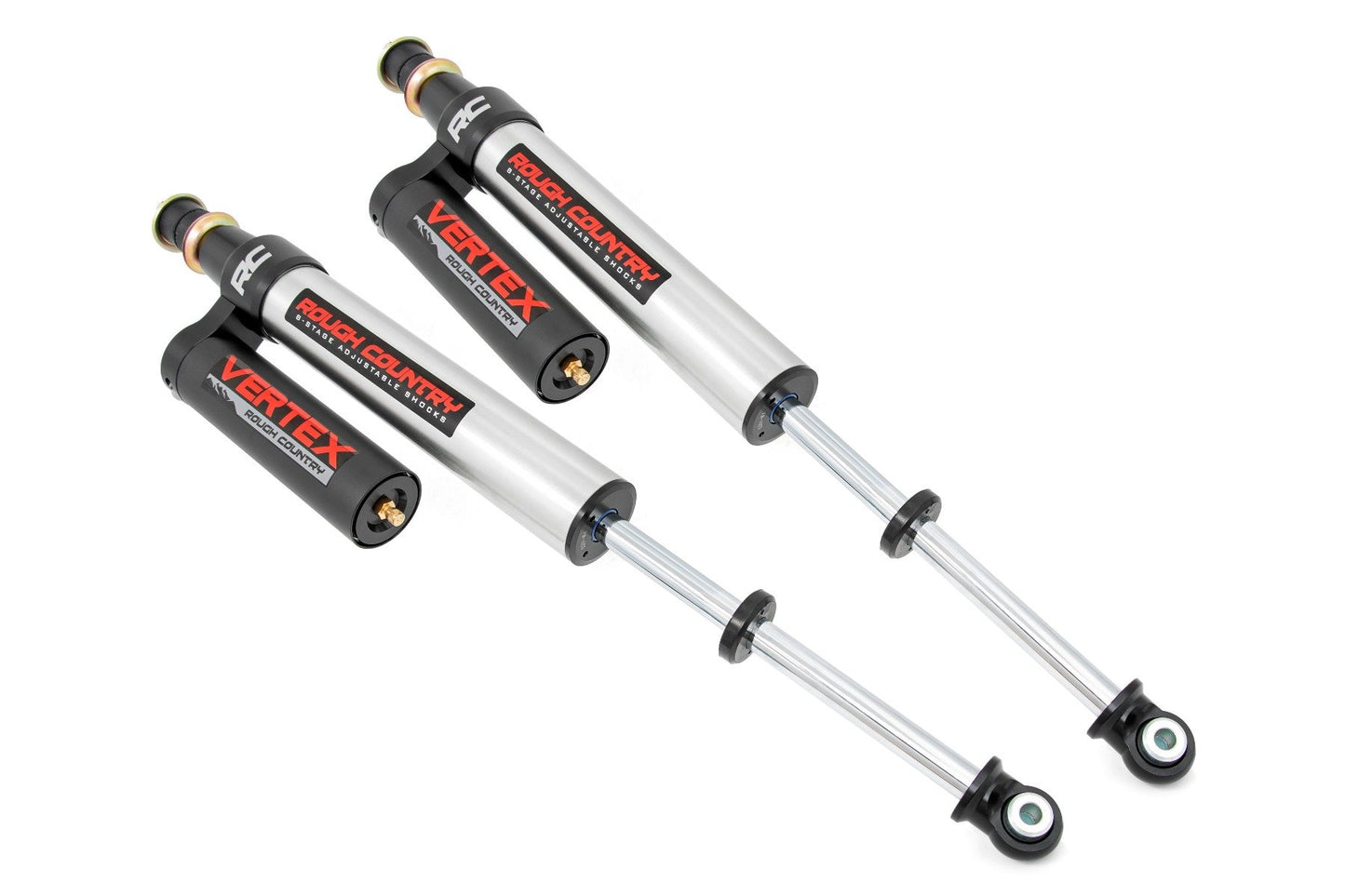 Rough Country Vertex 2.5 Adjustable Rear Shocks | 0-3.5" | Toyota Tundra 2WD/4WD (07-21)
