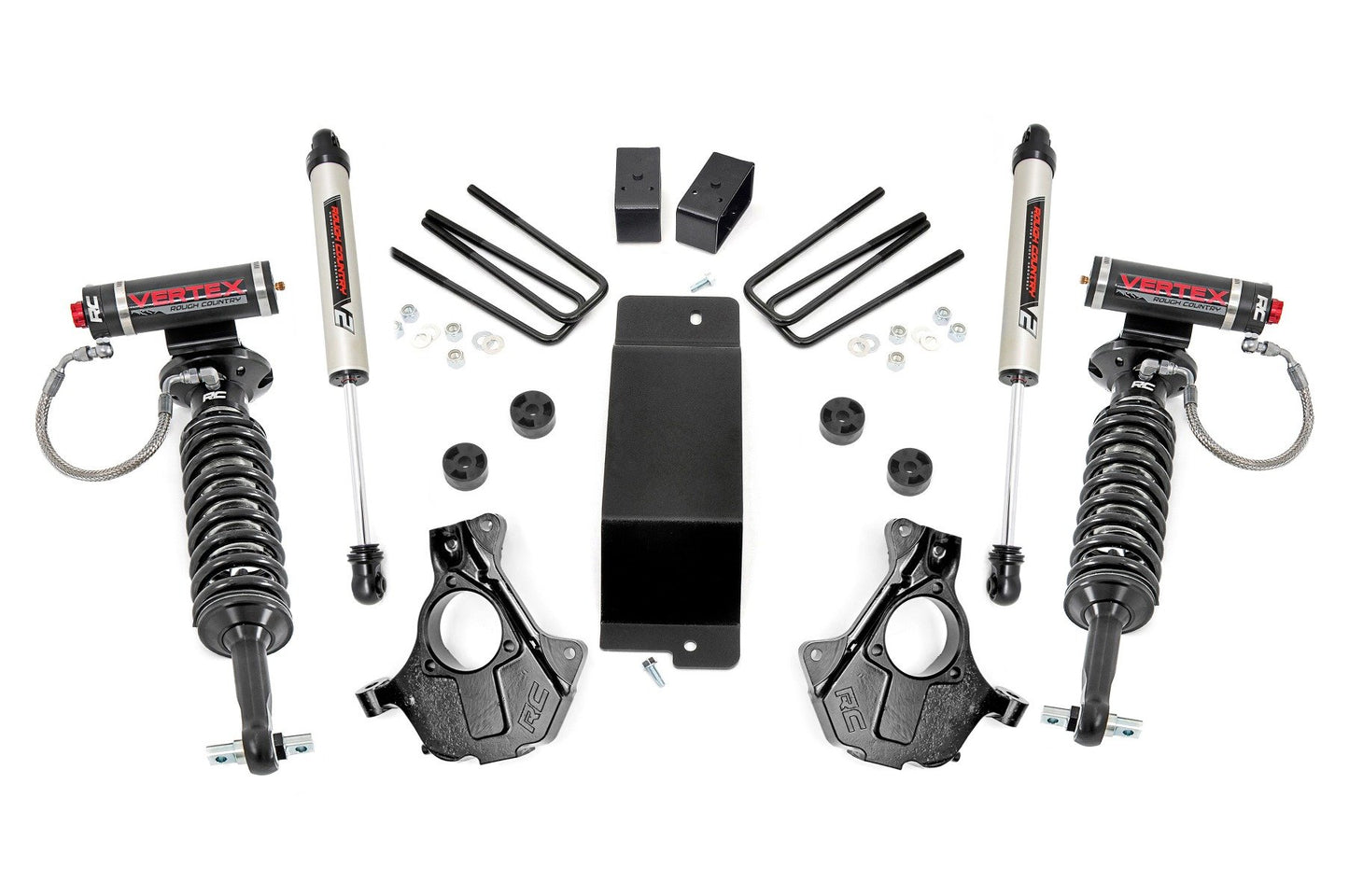 Rough Country 3.5 Inch Lift Kit | Cast Steel LCA | Vertex/V2 | Chevy/GMC 1500 (07-13)