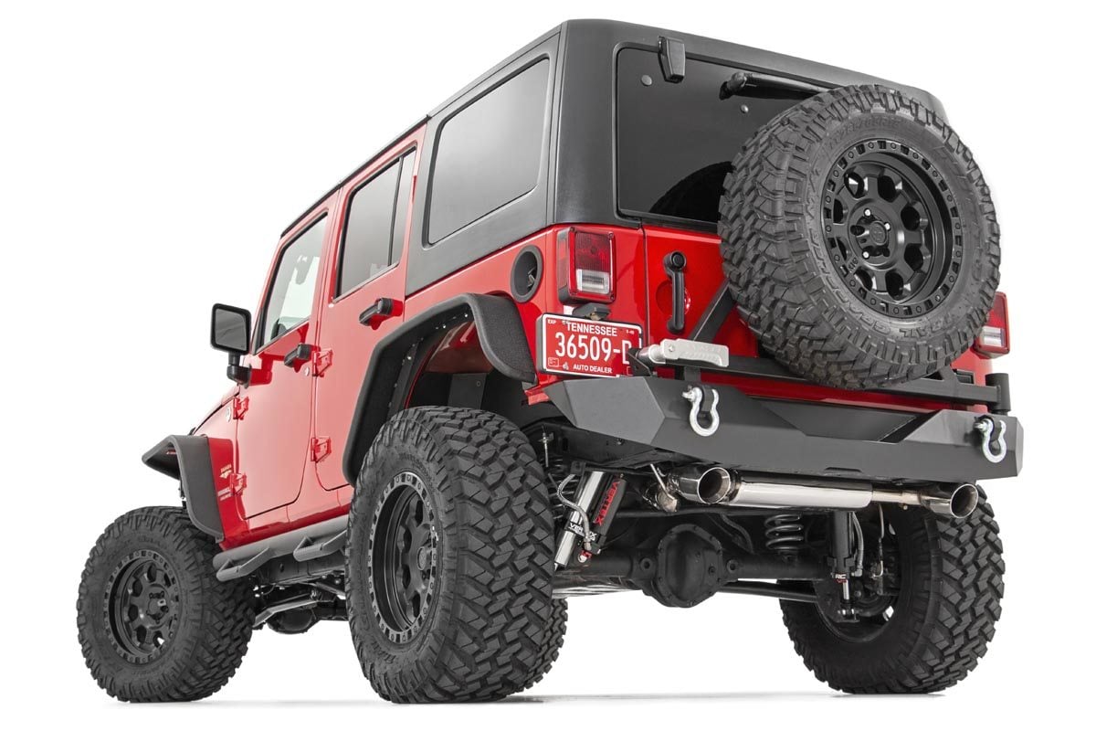 Rough Country Fender Flares | Steel | FR & RR | Jeep Wrangler JK/Wrangler Unlimited (07-18)