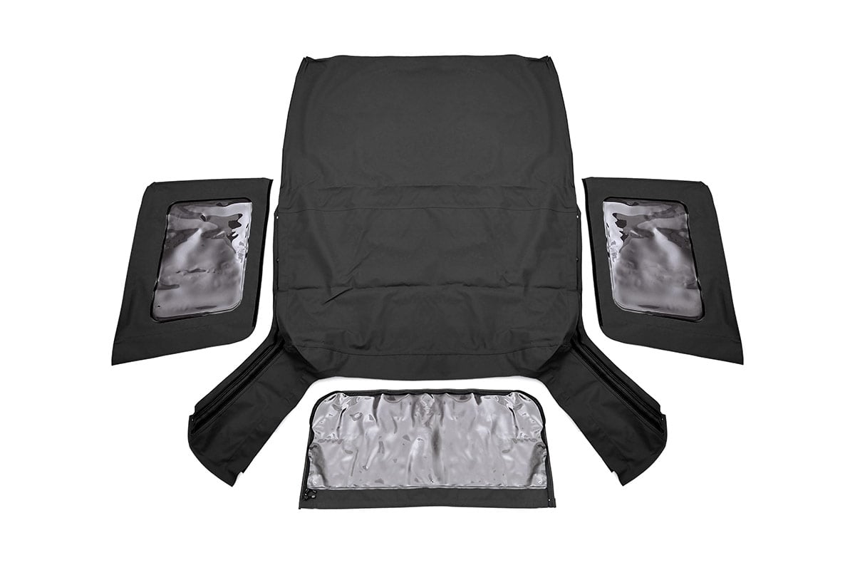 Rough Country Soft Top | Replacement | Black | 2 Door | Jeep Wrangler JK 4WD (2007-2009)