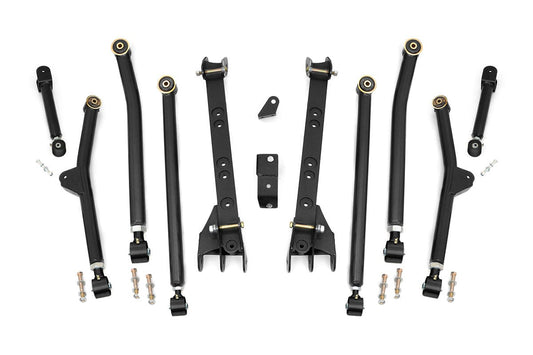 Rough Country Long Arm Upgrade Kit | 4-6 Inch Lift | Jeep Wrangler TJ 4WD (1997-2006)