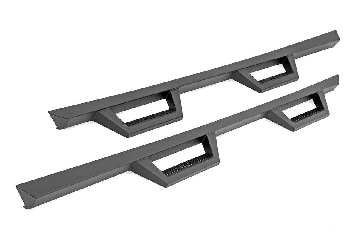 Rough Country Contoured Drop Steps | 4 Door | Jeep Wrangler JL (21-24)/Wrangler Unlimited (18-24)