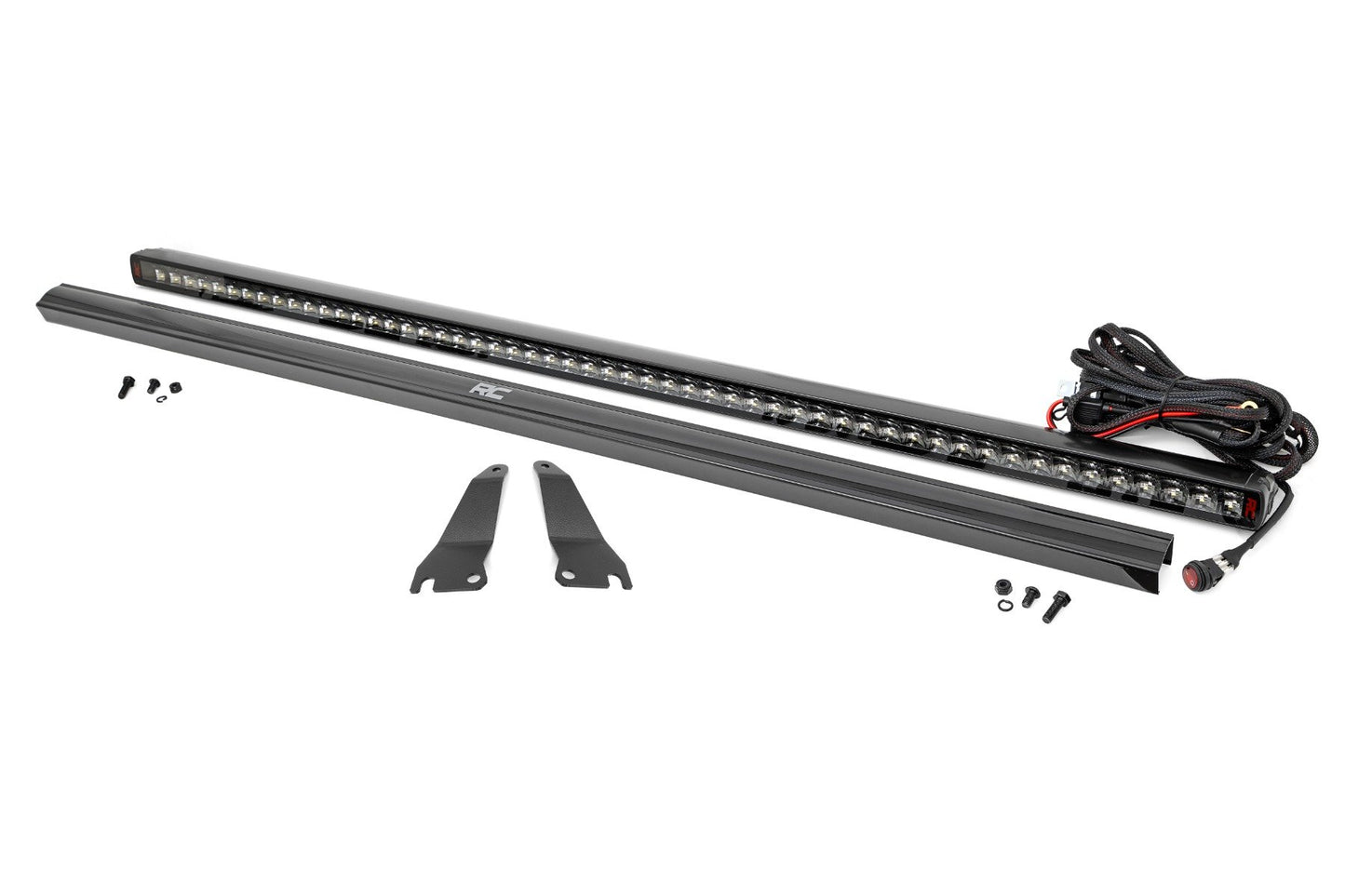 Rough Country LED Light Kit | Cage Mount | 50" Spectrum Single Row | Kawasaki Teryx