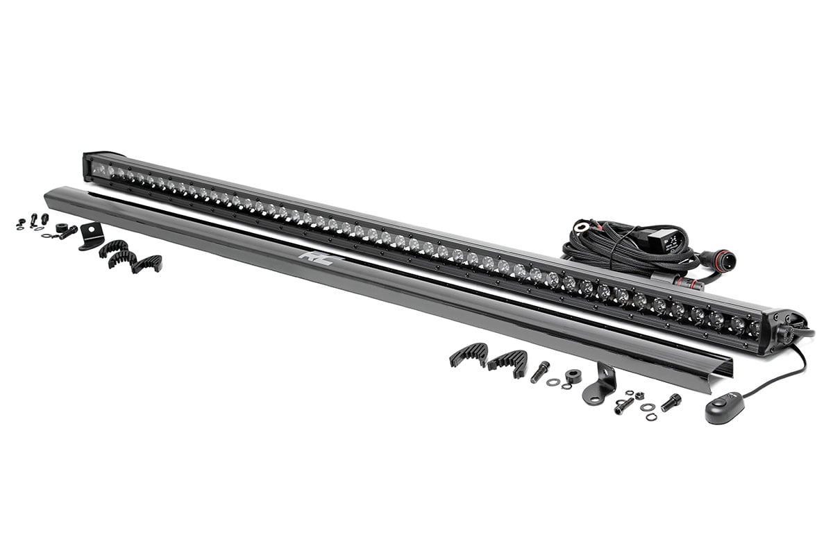 Rough Country 50 Inch Black Series LED Light Bar | Single Row